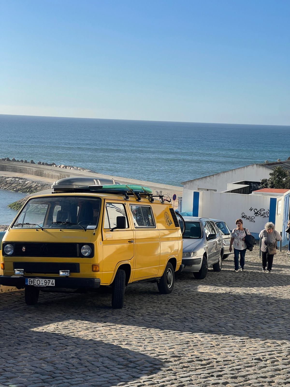 Bee — Low-roof Volkswagen T3 in Lithuania (1)